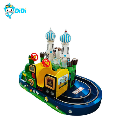 Хорошая цена. 1 игрок DIDI Park Castle Train Монетный игровой автомат для детей L218xW130xH145cm онлайн