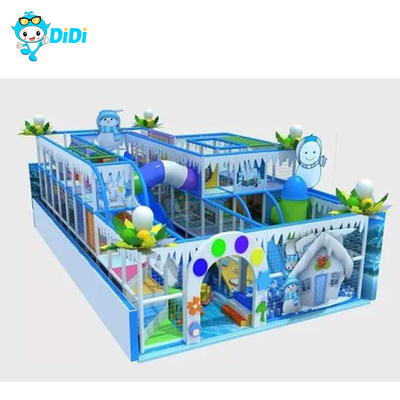 Goede prijs. Didi Sneeuw Thematisch Stoute Kasteel Kinder Binnenspeeltuin met PVC Glijbaan en Ballenbak online