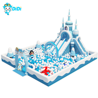 qualidade Equipamento de Parque Infantil Interior com Tema de Gelo Personalizado para Uso Comercial Infantil fábrica