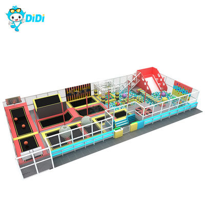 Good price Indoor Trampoline Park with PVC and Plastic Material 3D Installation Instructions and 1-5 Years Warranty online