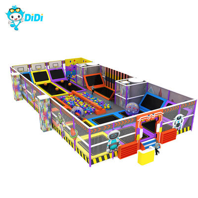 Good price Large Capacity Indoor Trampoline Park with Stainless Steel Frame and 1-5 Years Warranty for Kids online